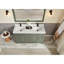 60" Finish Solid Wood Sink Vanity With 1' Artificial Stone Top-536285169-536285172