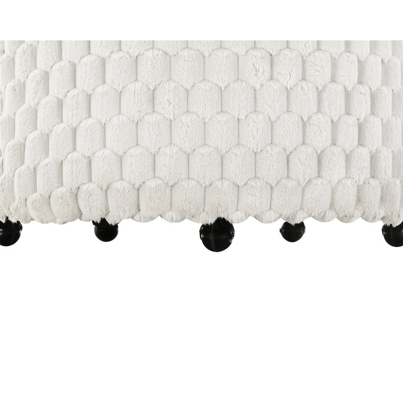 Fauteuil rembourré 3D avec roulettes, - Offrez un endroit confortable pour vous détendre dans votre maison