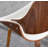 Palmona Upholstered Side Chair with Bent Wood Legs-307632133-388549178