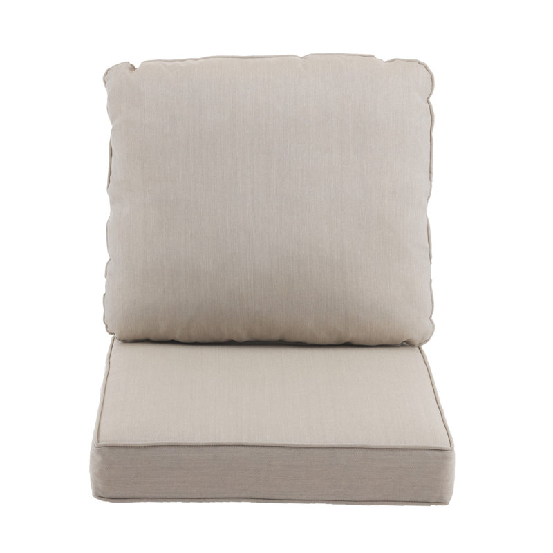 Outdoor 5'' Seat / Back Cushion, Light Gray