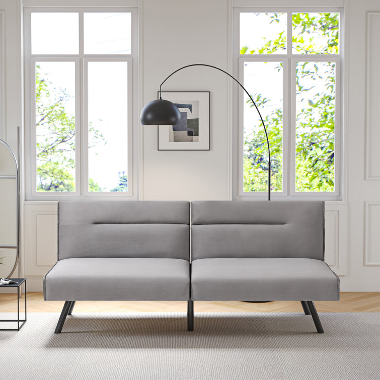 Brizeida 69.8'' Designer Upholstered Convertible Sofa