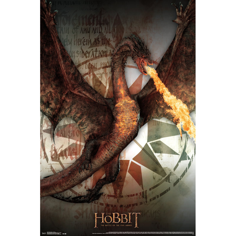 Impression sur papier 3 smaug cabane