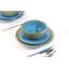 Waterside 16pc Reactive Glaze Porcelain Dinner Set-1075841373