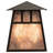Solid Brass Flush Mounted Sconce