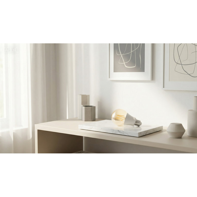 Ampoules à DEL A19, équivalentes à 60 W, 9 W 760 lumens, blanc doux 3000 K, culot E26, intensité non réglable, paquet de 4, 4