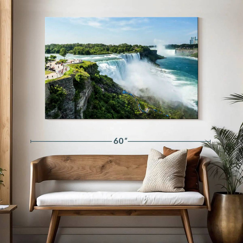 Alvord, chutes du Niagara en été, H 34 po x l 51 po