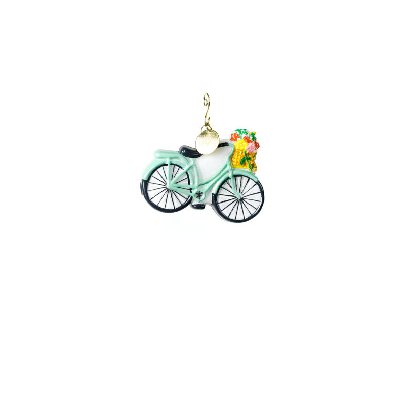 2.9'' Glass Hanging Figurine Ornament