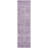 Machine Washable Indoor/Outdoor Chantille ACN1163 Lavender Rug-109514388