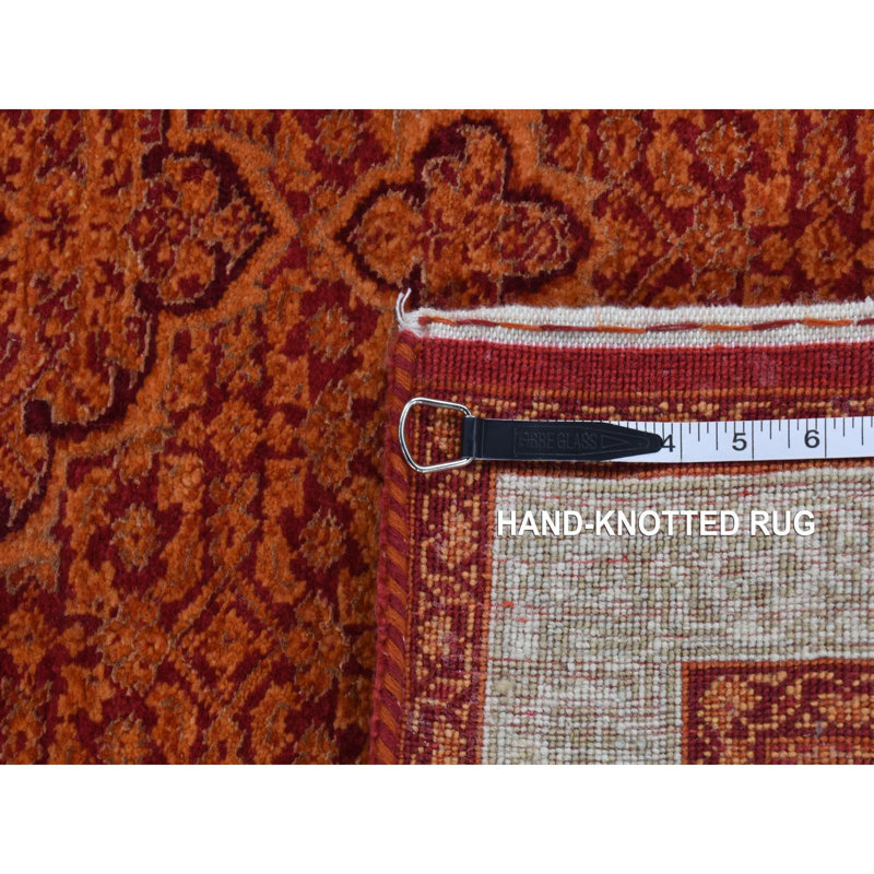 Tapis orange nouvel âge 2 pi 9 po x 11 pi 10 po Sutapa