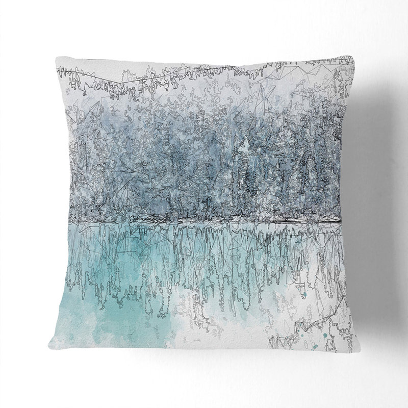 Square Cushion, 40cm H x 40cm W x 15cm D