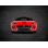 Jaguar F-Type Front by Mark Rogan - Wrapped Canvas Print