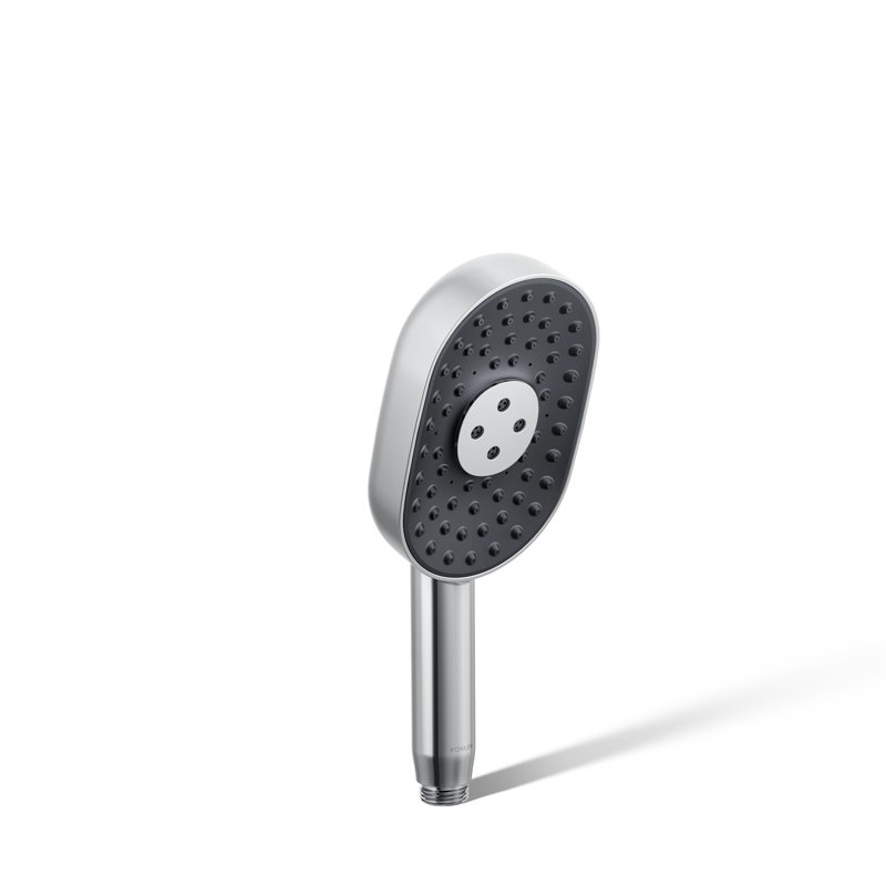 Statement 2.5 GPM Oval Multifunction Handshower With Katalyst Air-Induction Technology, Polished Chrome