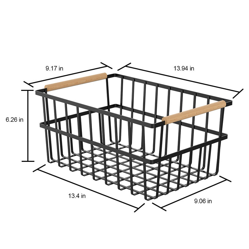 Gracie Oaks Decorative Basket