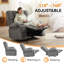 Fauteuil inclinable rembourré Tinela