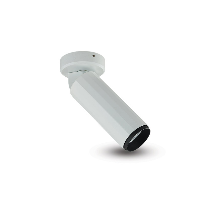 Orbit Integrated LED ETL Certified Adjustable Surface Mounted Spotlight, Beam Angle 36, White