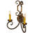 Carlo Candle Wall Light