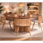 Deonate Dia 120cm Table+ 4 Chairs