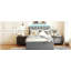 Lit plateforme à plateau-coussin double Teddy-121110543