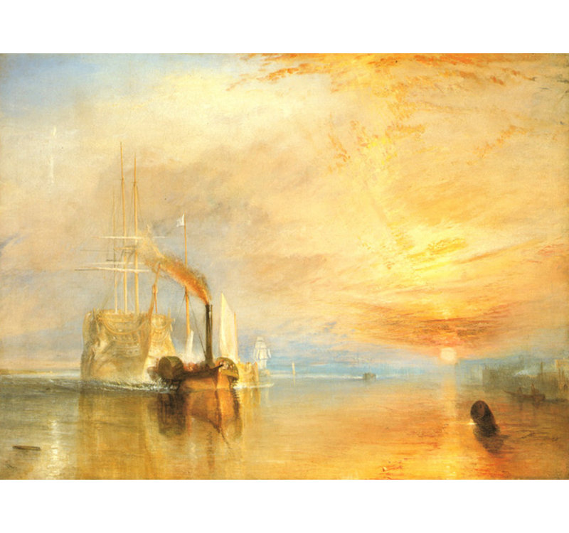 « Fighting Temeraire », imprimé sur toile, H 28 po x l 37 po