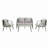 Durable And Comfortable Outdoor Seating Set,Suitable For Patios, Lawns, And Poolsides-1957540698