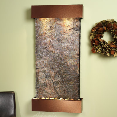 Wall Fountain with Light
