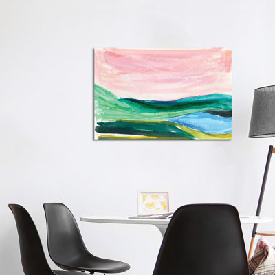 Abstract L by Joy Ting - Wrapped Canvas Gallery-Wrapped Canvas Giclée