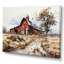 «Farmstead Lnadscape III - Farm Large», art mural-570017633-570017660