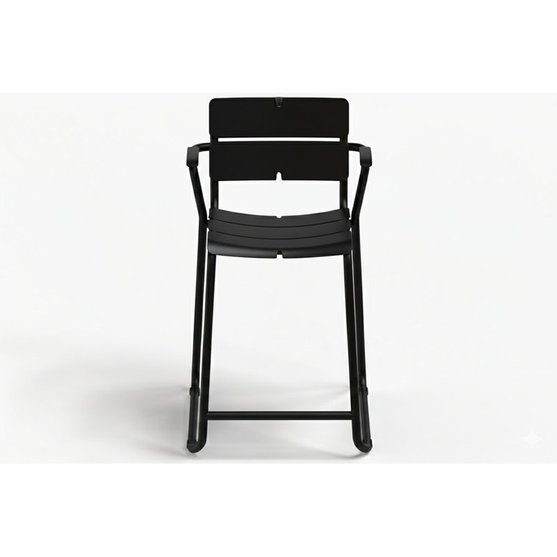 Tabouret Corail, Anthracite