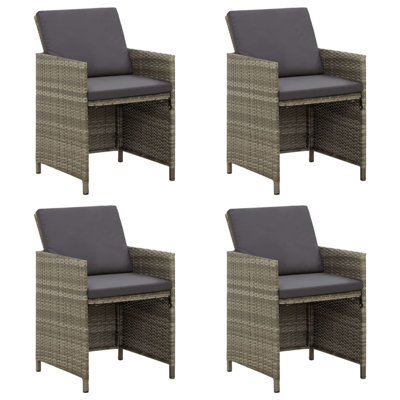 Patio Dining Armchair with Cushion by Latitude Run