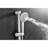 Shower System With White Brass Components: Head, Hand Shower, Slide Bar, Bodysprays - Wall Mounted Installation Version Option Including Bar And Body Spray