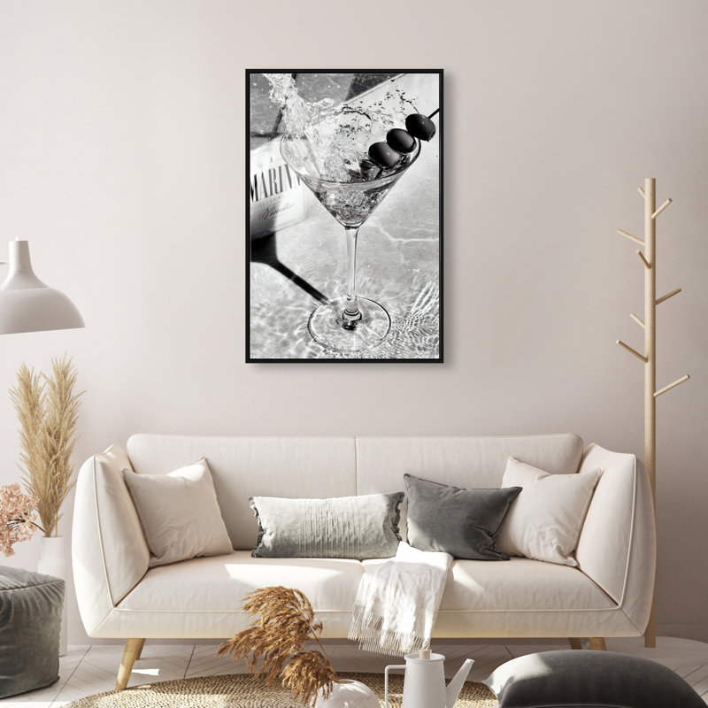 Chill Time II Print by Oliver Gal, 16"H x 11"W, Black Floater Frame