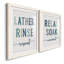 Lather Rinse Répétition - ensemble d'art textuel 2 pièces-983734407-983734411
