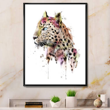 Modern Art- Leopard Print Canvas Art Print by 5by5collective