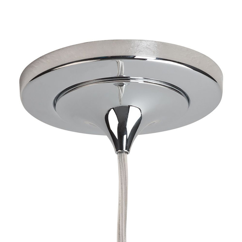 Vibe 1 - Light Chrome Pendant, Ice, Chrome