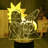 Rick and Morty Illusion Night Light