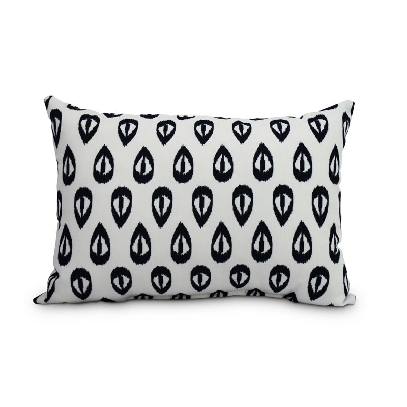  Coussin lombaire décoratif intérieur / extérieur Ikat Tears