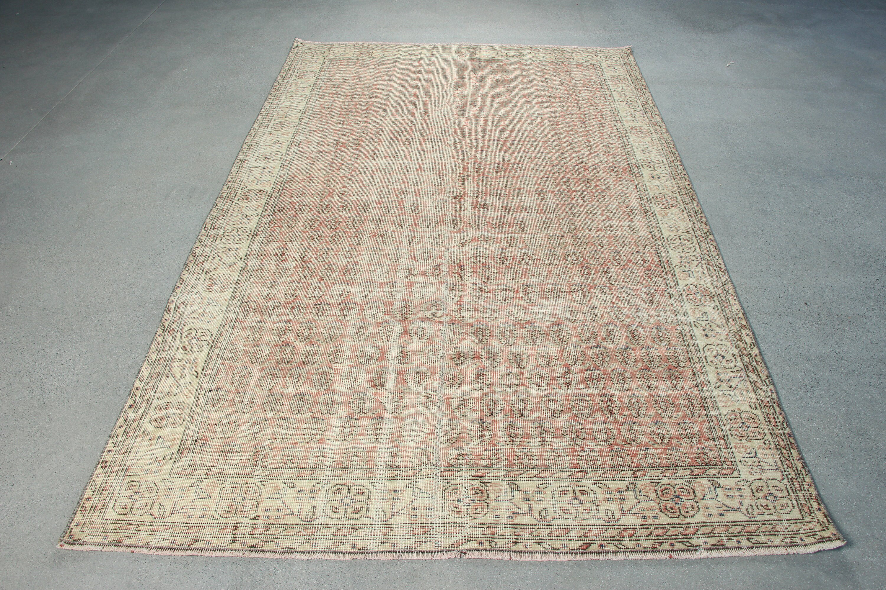 Large Turkish Rug Bungalow Rose Large Turkish Rug for Bedroom in Vibrant Red Featuring ...