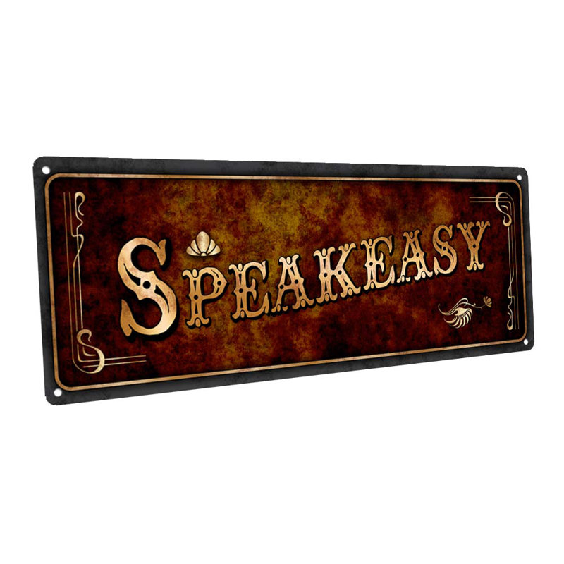 Panneau Speakeasy