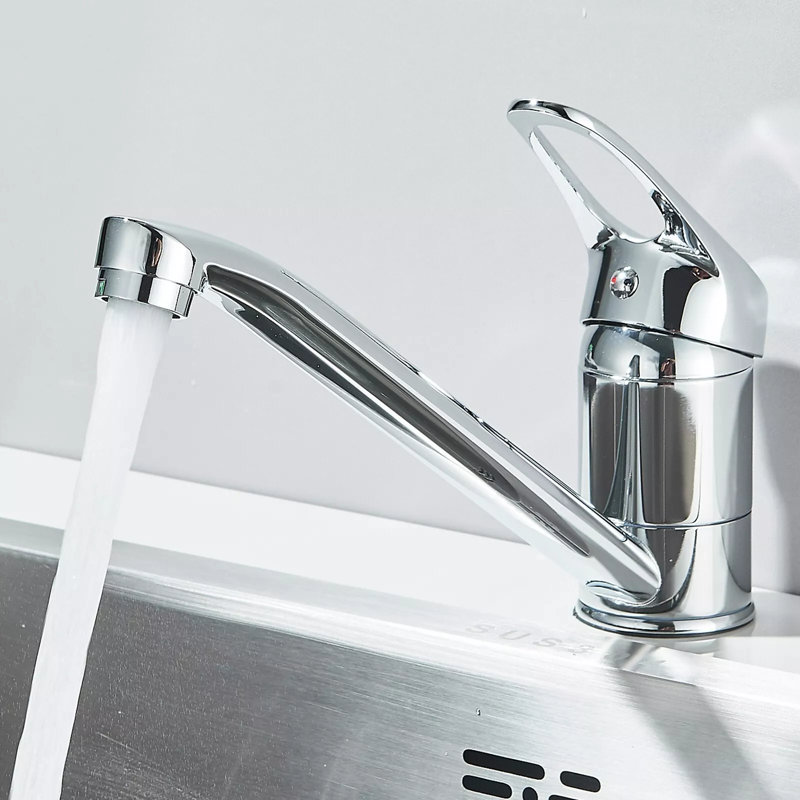 Robinets de robinet de cuisine chromés