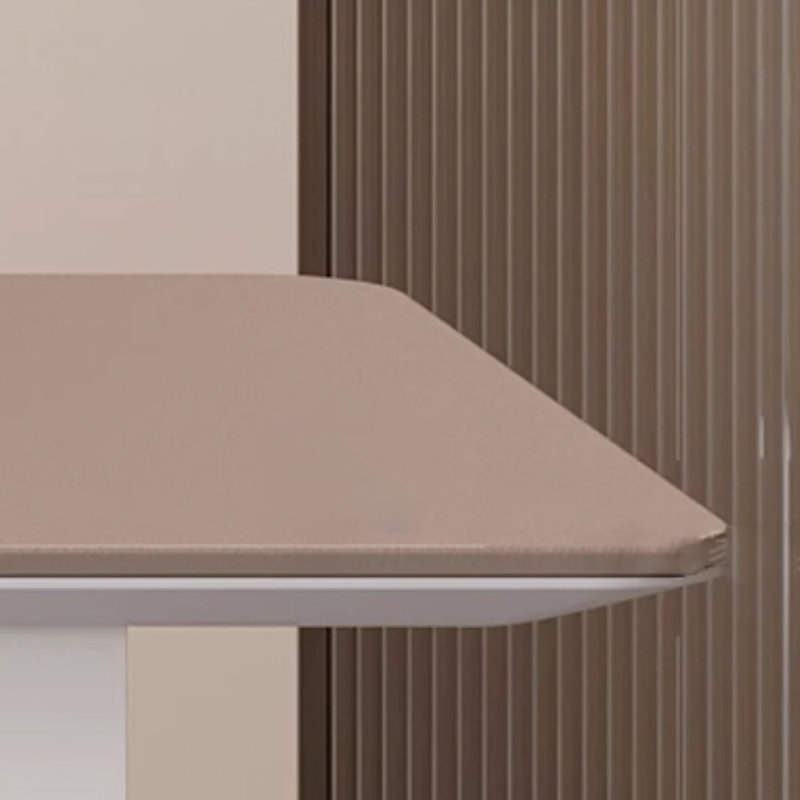 Table rectangulaire italienne moderne et minimaliste, H 29,53 po x L 63 po x l 31,5 po