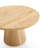 Astromeritis 29"W Round Pedestal Coffee Table-1642925522-1642925521