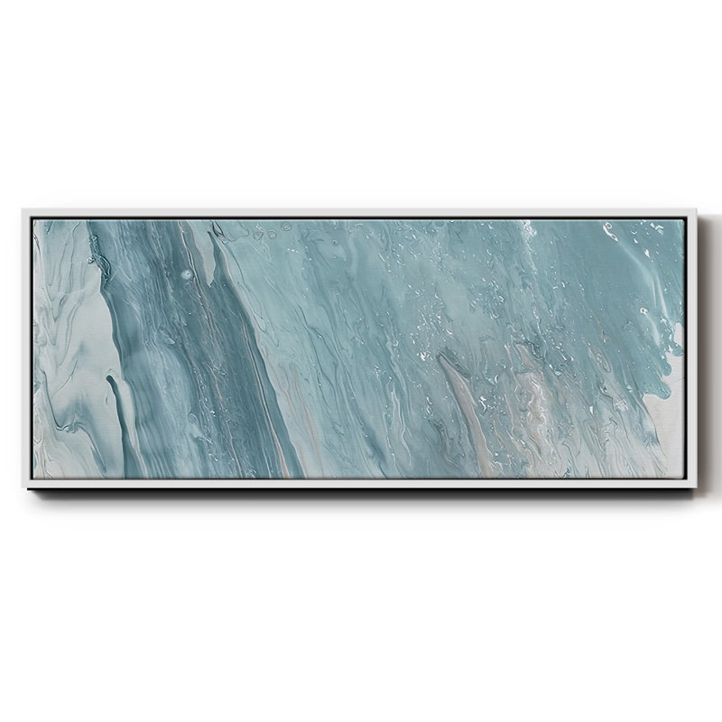 Cirrus I- Framed Canvas, 24" H x 60" W