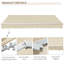 Auvent de patio rétractable polyvalent pour les espaces extérieurs, améliorant le confort et le style-128994305-128994306