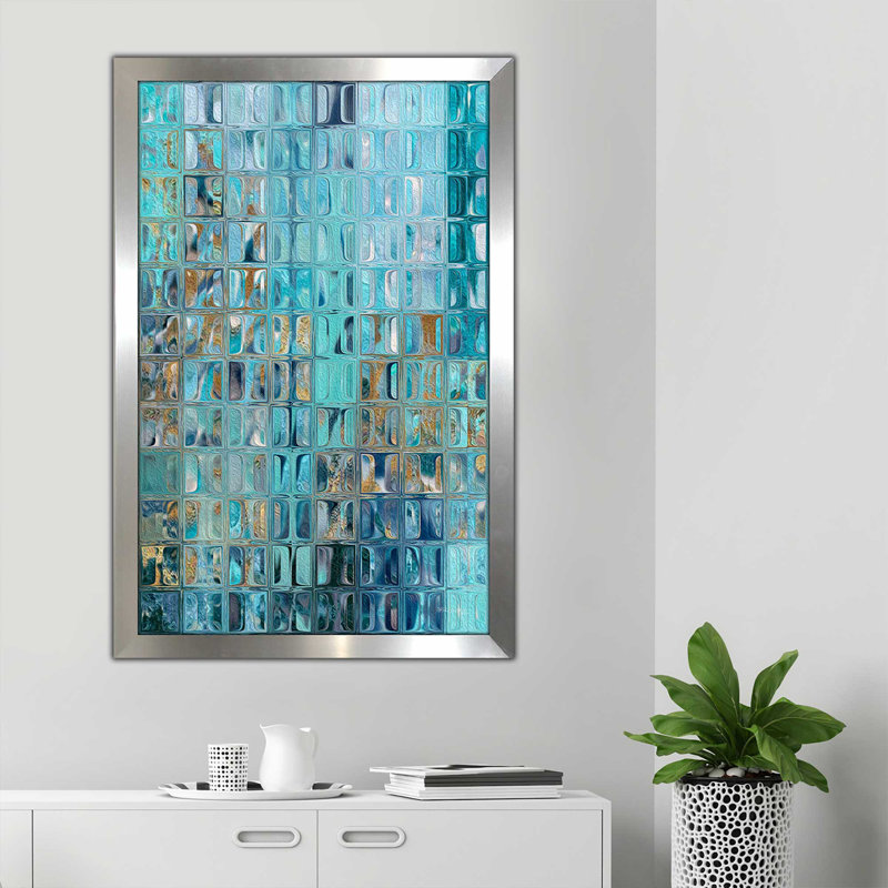 «John 14:14 I Will Do It (Vertical)» par Mark Lawrence, reproduction, H 39,5 po x l 27,5 po x P 0,75 po, Encadrement argenté