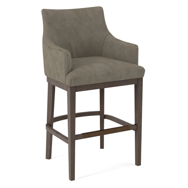 Upholstered Stool, Applause Ashton, Nutmeg