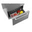 24 in.  Built-in Two-Drawer Refrigerator in Stainless-Steel (KM-OKS-RD2)