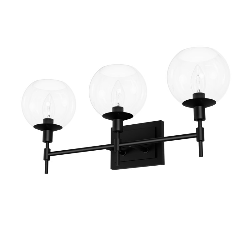 Xidane 3 - Light Dimmable Vanity Light, Matte Black