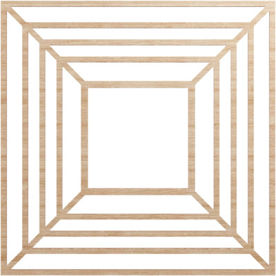 Médaillon de plafond 20 po x P 7 po x P 3/8 po x P 3/8 po Raven