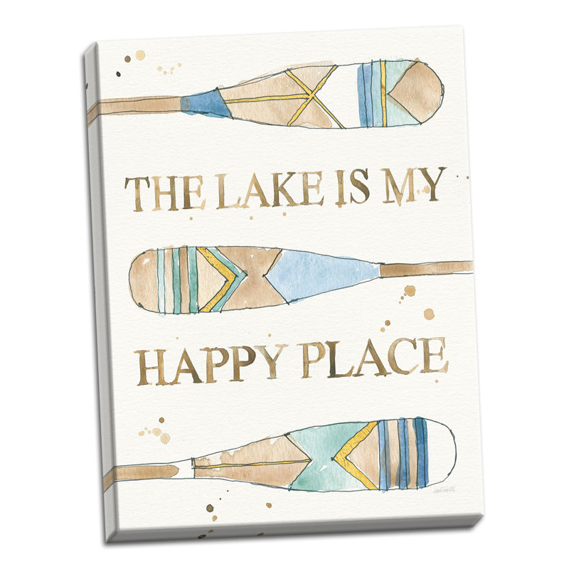 « lakehouse iii », impression, Toile tendue, H 20 po x l 16 po x P 0,75 po