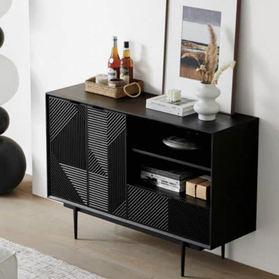 Black Simply Sideboard